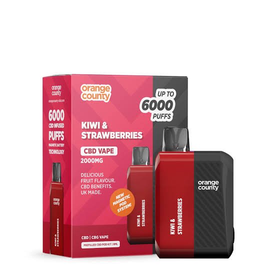 Orange County CBD 2000mg Prefilled Vape Kit