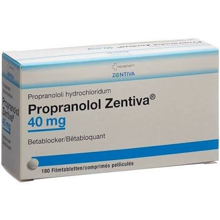 propranolol 40 mg achat en ligne